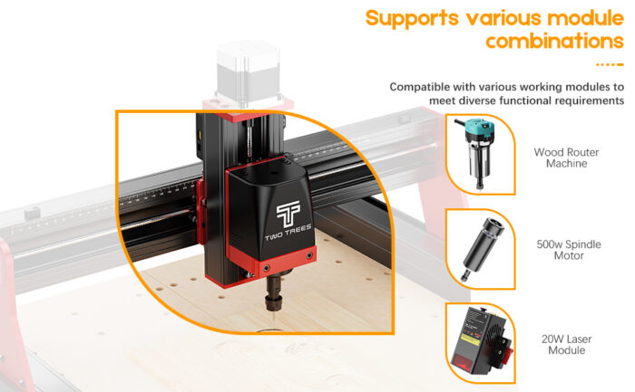 TTC450 Pro CNC Router Machine - Image 3