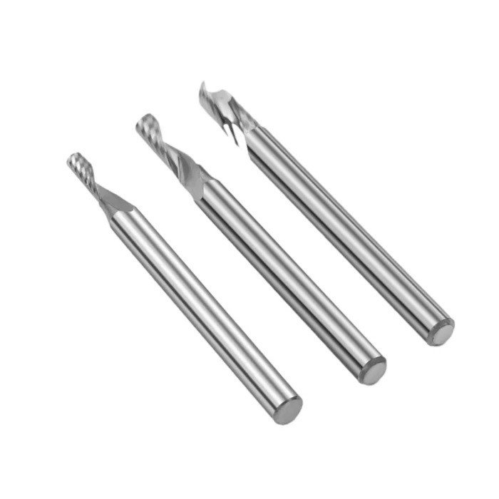 Twotrees 3 PCS | HRC55 Carbide | 3.175mm End Mills Cutter - Image 2