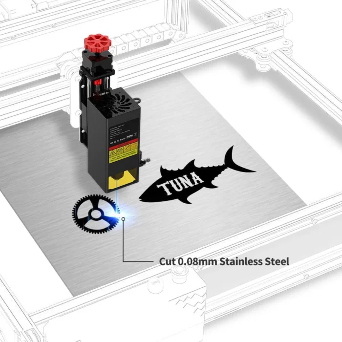 Twotrees 20W Laser Module Air Assist Laser for TS2 Laser Engraving Machine - Image 3